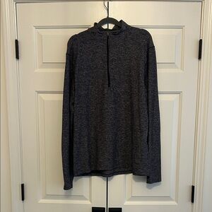 lululemon athletica Dark Gray Zip Up Sweater